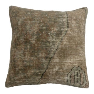 Tribal Turkish Rug Pillow rug no. p3653 For Sale