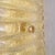 Glass Vintage Italian Wall Light in Amber Murano Glass with Brass Structure, 1990s For Sale - Image 7 of 13