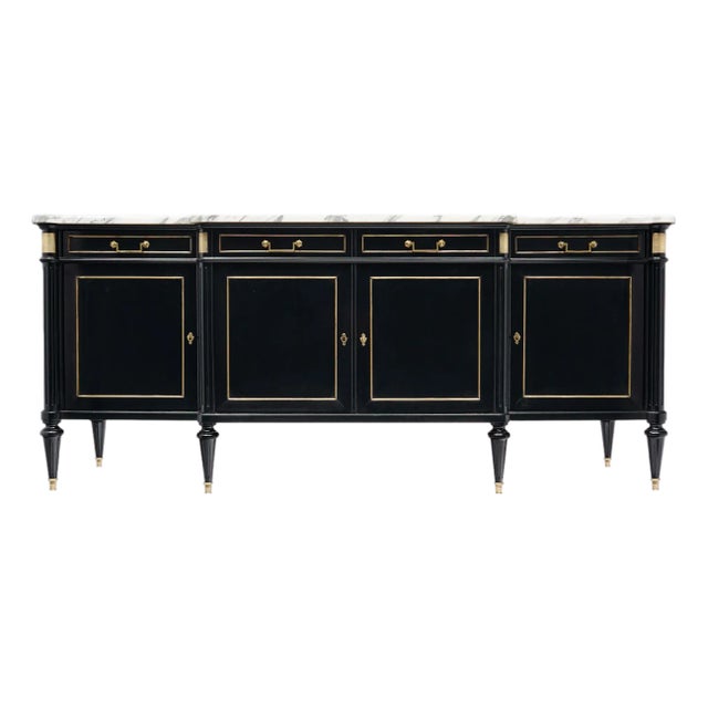 Louis XVI Ebonized French Buffet For Sale