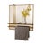 Name: Artemis Mirror Size: 31"H x 31"W x 5.5"D Artemis is our multi purpose transitional metal mirror finished in aged...