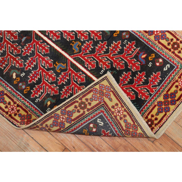 Persian Primitive Vintage Persian Scatter Rug - 2'3" x 3'2" For Sale - Image 3 of 6