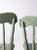 Paint Antique Fiddle-Back Painted Chairs Pair For Sale - Image 7 of 13