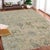 9x12 Ivory Hand-Knotted Wool Faded Serenity Classic Traditional Carpet Rug For Sale - Image 14 of 15