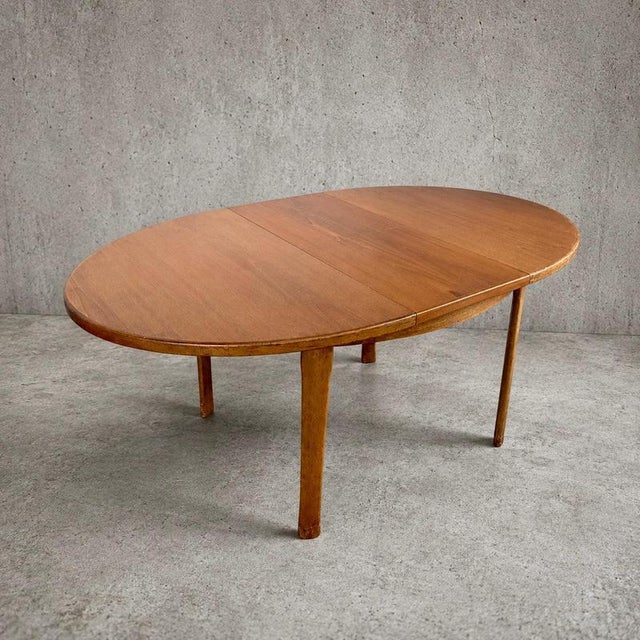 Mid-Century Oval Extending Dining Table from Sutcliffe of Todmorden, 1960s For Sale - Image 9 of 9