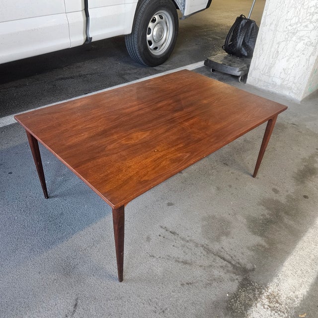 Mid-Century Modern 1960s Mid Century Danish Modern Teak Coffee Table For Sale - Image 3 of 8