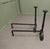 Metal Large French Iron Andirons, Set of 2 For Sale - Image 7 of 8
