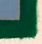 'Green Leaf' Dark Green and Gray-Blue Abstract Print by Emily Keating Snyder, Unframed print Printed on archival matte...