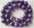 Chatoyant Charoite Necklace With Sterling Silver Charoite Clasp, 20" For Sale - Image 9 of 10