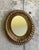 Italian Mid Century Gilt Wrought Iron Mirror For Sale - Image 4 of 4