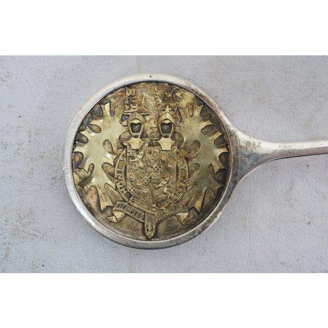 Early 20th Century Garrard London Winston Churchill Sterling Silver Coin Letter Opener Paper Knife For Sale - Image 6 of 12