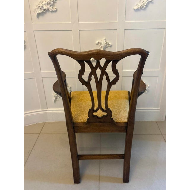 Antique English Victorian Mahogany Carver Dining Chairs, 1880s, Set of 8 For Sale - Image 16 of 18