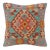 Shabby Chic Turkish Hammond Hand Woven Kilim Pillow For Sale
