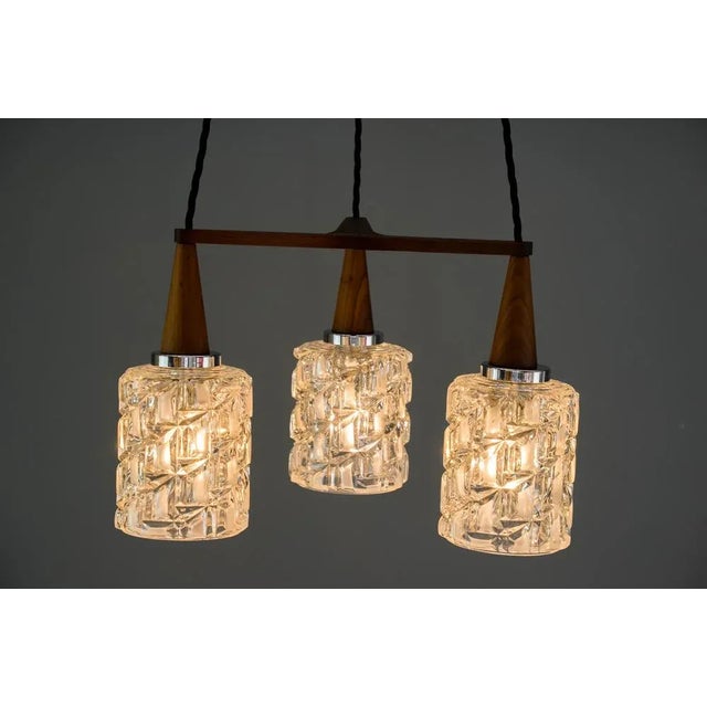 Chandelier from Austrolux, Vienna, 1960s For Sale - Image 6 of 14