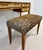 Italian Walnut and Galuchat Vanity with Stool in the style of Gio Ponti, 1940s, Set of 2 For Sale - Image 9 of 16