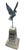 2000 - 2009 Bronze-Finished Cast Iron Flying Duck Statue on Cast Stone Pedestal For Sale - Image 5 of 12