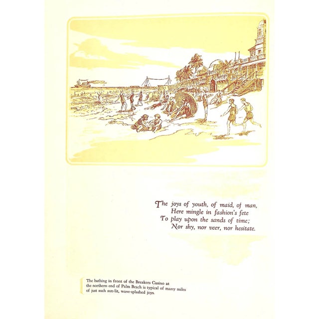 "Palm Beach and West Palm Beach: The Palm Beaches Where Summer Spends the Winter" 1926 Murdock, Luke S. For Sale - Image 17 of 18