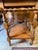 Wood 1960s Retro Rolling Wagon Wheel Bar Cart For Sale - Image 7 of 8