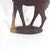 Mid 20th Century Mid Century Modern Carved Gazelle Exotic Wood Sculpture African Animal Figurine Reindeer For Sale - Image 5 of 10