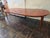 Mid- Century Danish Modern Teak Dining Table Round Opens Oval 105 Inches With 3 Leaves For Sale - Image 18 of 18