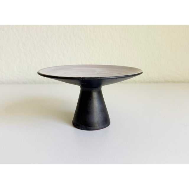 Late 20th Century Vintage Mobach Dutch Stoneware Vase For Sale - Image 5 of 8