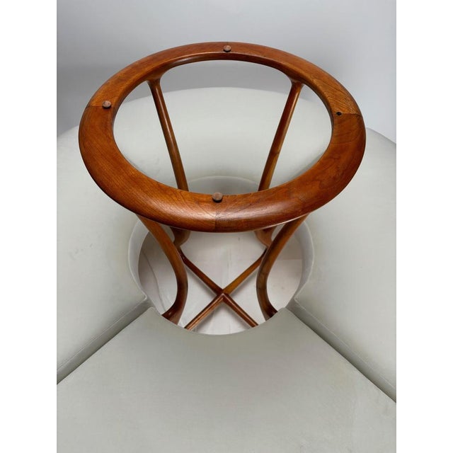 Large Circular Wooden Sofa, 1990s For Sale - Image 4 of 10