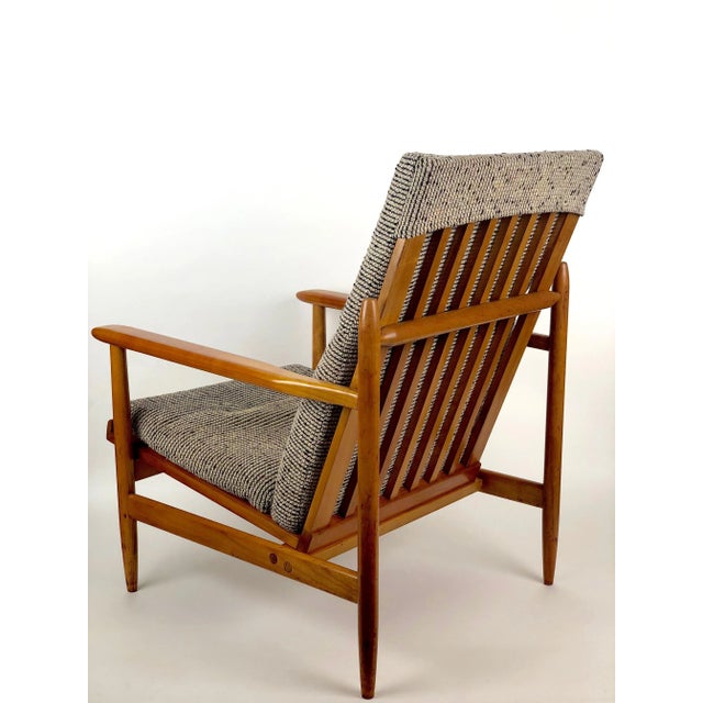 Armchair from Uluv in Cherry Wood, 1960 For Sale - Image 4 of 13