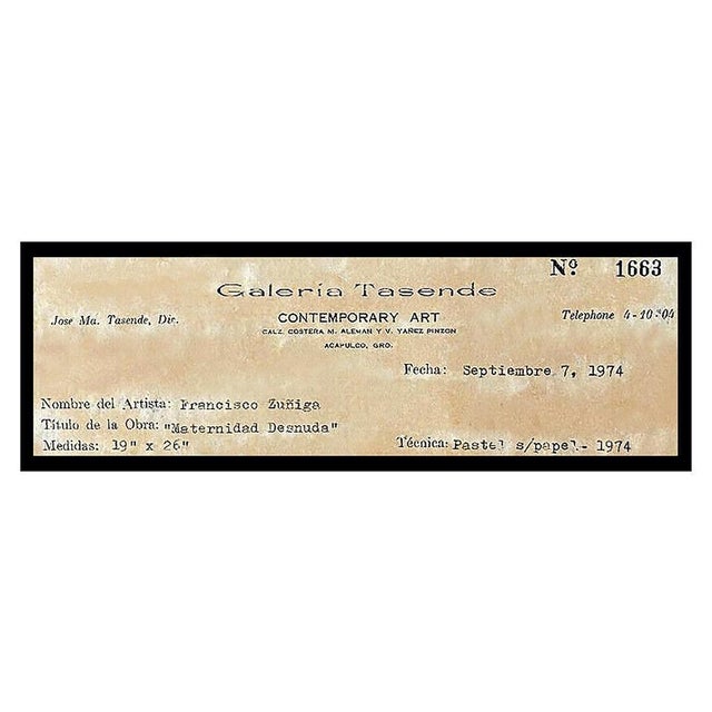 Expressionism 1970s Maternidad Zuniga, Francisco Zúñiga For Sale - Image 3 of 4