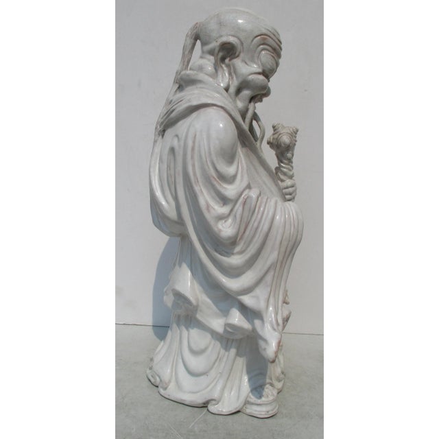 Professor Eugenio Pattarino Terra Cotta Hotei Buddha Circa 1970s For Sale - Image 4 of 11