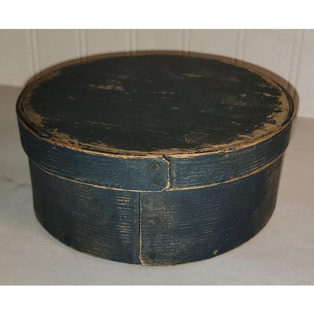 Blue 19th Century Set of Three Pantry Boxes For Sale - Image 8 of 8