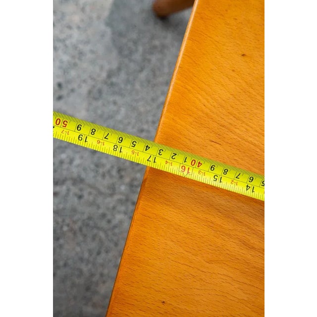 Mid 20th Century Danish Modern Side Chair Armchair Wood FDB J42 Borge Mogensen MCM For Sale - Image 10 of 12