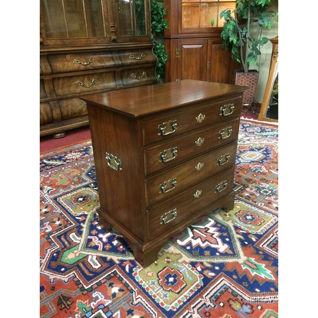 Pennsylvania House Furniture 1990s Vintage Nightstand ChestSolid Wood