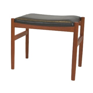 Ottoman in Teak by Hugo Frandsen for Spøttrup Stolefabrik, 1960s For Sale