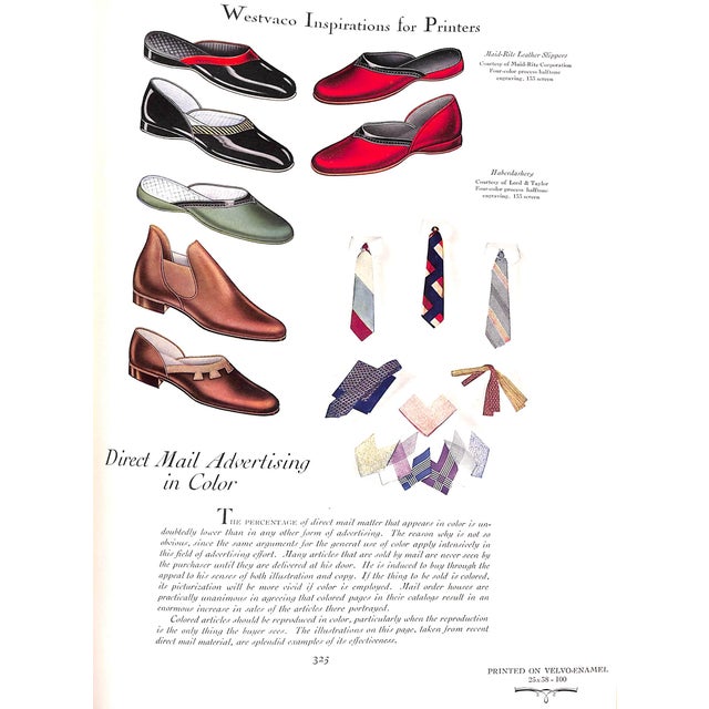 "Westvaco Inspirations for Printers No. 10-19" 1926 For Sale - Image 11 of 18