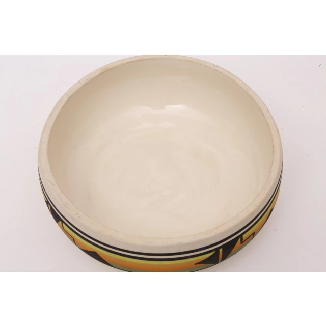 Ute Mountain Tribe Native American Pottery Bowl For Sale - Image 4 of 5