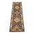 Kazak Runner 2’1” X 6’2” Gray Wool Tribal Hand-Knotted Oriental Rug For Sale