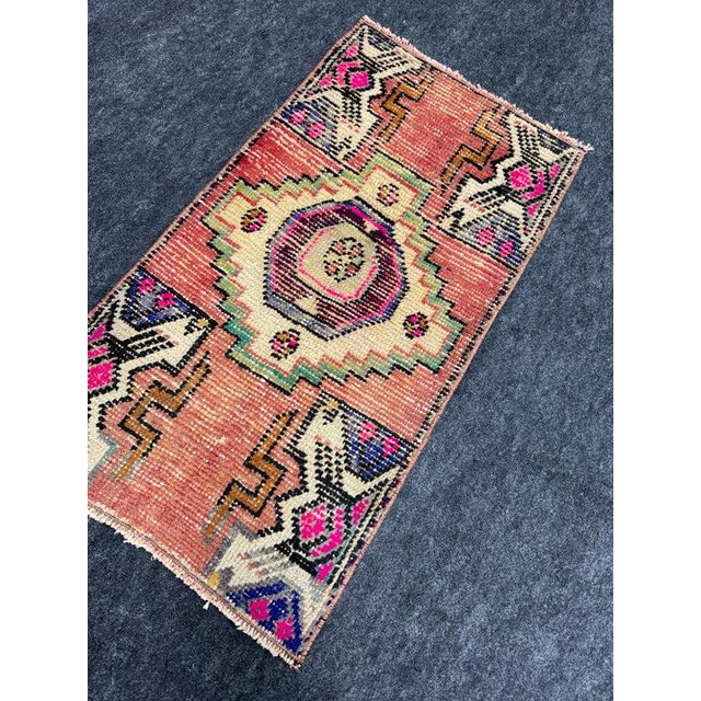 Early 21st Century Turkish Yastik Rug 1'6" x 2'9" For Sale - Image 5 of 5