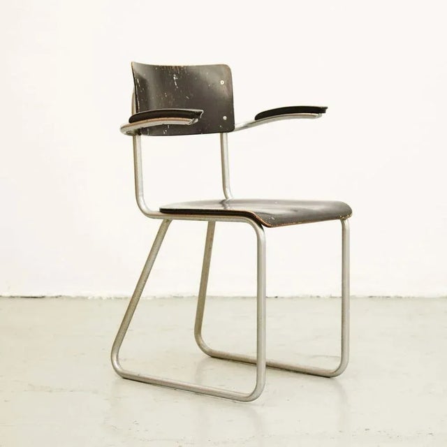 Dutch Bauhaus Chair, 1930s For Sale - Image 4 of 11