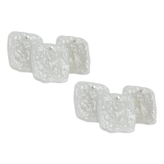 Large Wall Lights in Murano Glass from Kalmar, Austria, 1960s, Set of 2 For Sale