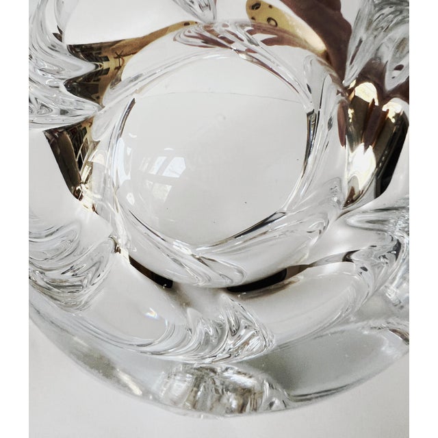 Transparent Vintage Goran Warff Artist Art Glass Bowl for Kosta Boda For Sale - Image 8 of 15