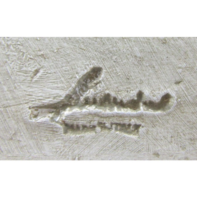 Mid-Century Italian Painted Bronze Horse Figurine Sculpture Signed to Base For Sale - Image 12 of 12