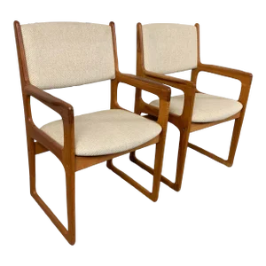 Pair of Danish Modern Style Armchairs