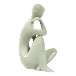 Czechoslovakian Porcelain Figurine by Jitka Forejtova for Royal Dux Bohemia, 1960s For Sale