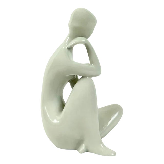 Czechoslovakian Porcelain Figurine by Jitka Forejtova for Royal Dux Bohemia, 1960s For Sale