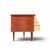 Feldballes Møbelfabrik Kai Kristiansen for Feldballes Model 54 Mid Century Danish Teak Tambour Door Desk For Sale - Image 4 of 11