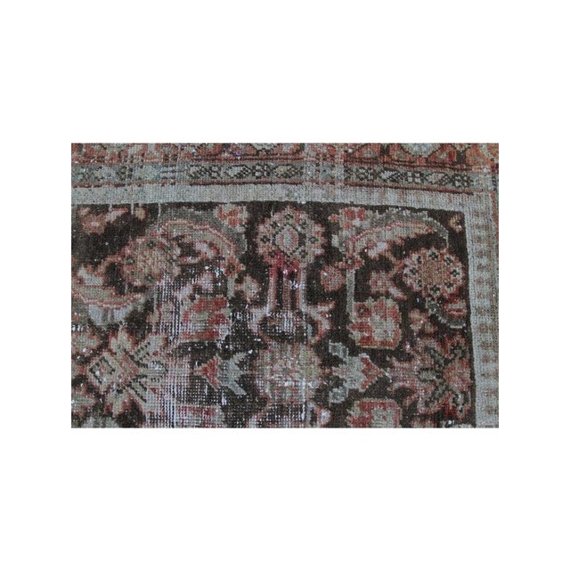 1990s Handwoven Vintage Persian Runner Rug 3x9 For Sale - Image 4 of 7