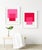 Contemporary The Interaction of Bright Pink and Red Fine Art Print 45" X 55" by Liz Roache For Sale - Image 3 of 6
