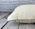 20 x 20 Hemp Pillow Turkish Cushion Natural Grayish White Pillow Cushion Cover For Sale - Image 4 of 4