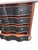 Black 1990s Ethan Allen Lucca Serpentine Chest of Drawers Dresser Nightstand Console For Sale - Image 8 of 11