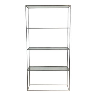 Tall Vintage Modern Etagere For Sale