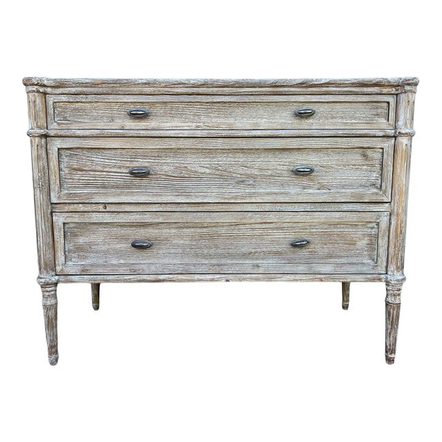 Salvaged Elm Paris Dresser For Sale